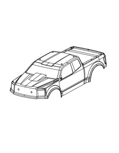 Body Shell (blue-grey)