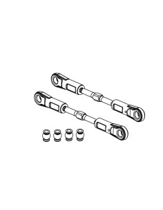 Adjustable Upper Tie Rods (2)