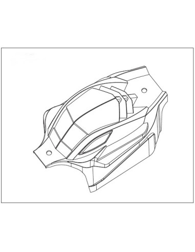 Body Shell - yellow