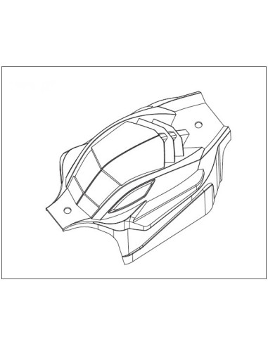Body Shell - red