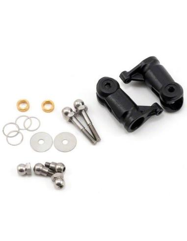 BLH1670 Tail Rotor Blade Grip/Holder set: Blade 450X
