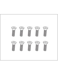 Countersunk Screw 2*6 (10)