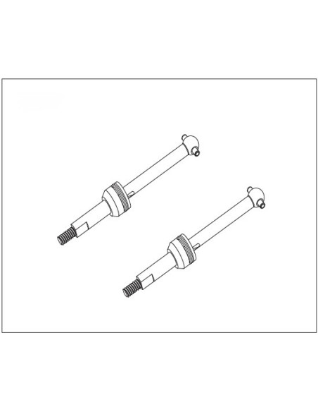 Front wheel CVD Drive Shaft (2)