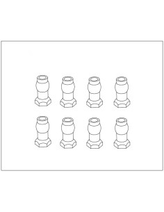 Shock ball joint mount (8)