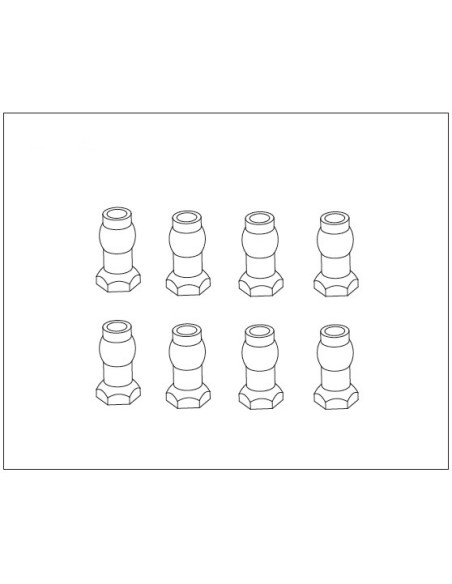 Shock ball joint mount (8)