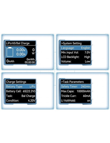 Charger A1-BASIC XT60 - UK Version