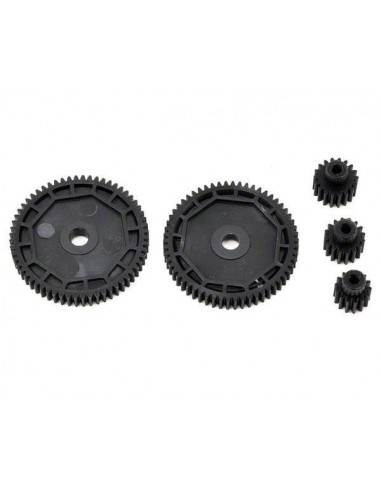 ECX212002 Pinion and spur gear set:...