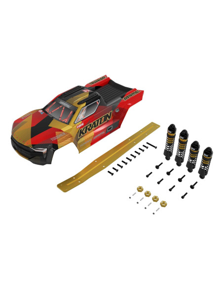 ARRMA MINI KRATON Gold Body & Parts Bundle