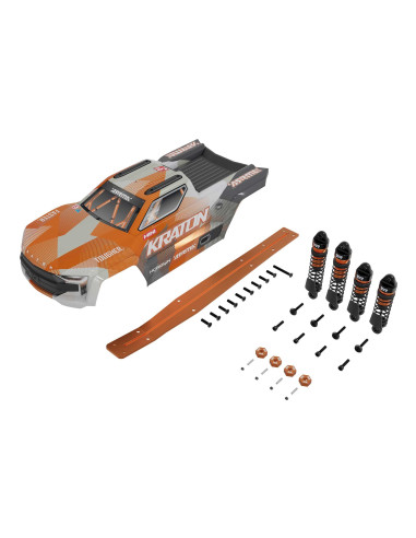 ARRMA MINI KRATON Orange Body & Parts Bundle