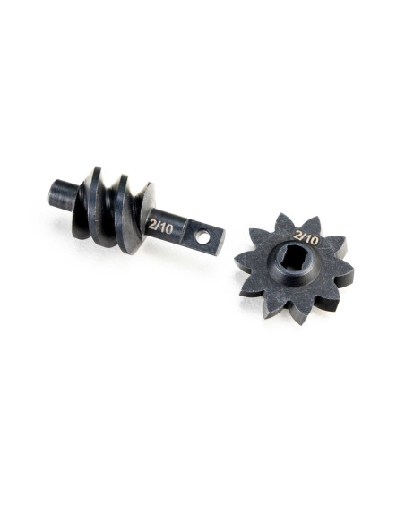 Axial Steel Ring-Pinion Worm Gear  2-10  Trans: SCX30