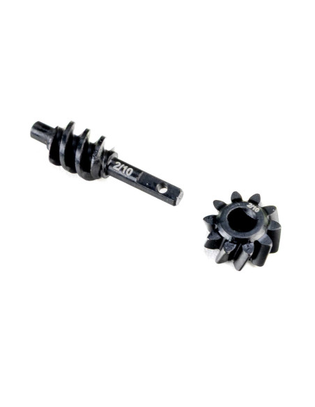 Axial Steel Ring-Pinion Worm Gear  2-10T  Axle: SCX30