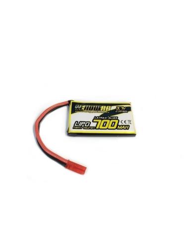 YEL2707 Batería LiPo 700mah 3.7v 1S (Conector Bec/jst)