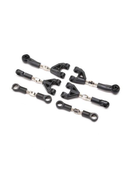 Losi Adjustable Camber & Steering Link Set: NASCAR