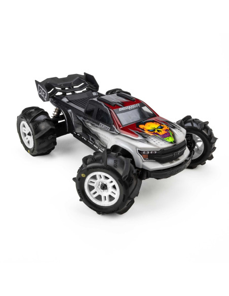 Pro-Line Racing 1-16 Dumont Front-Rear Paddle Tires Mounted 12mm White Split Six (2): ARRMA MINI KRATON