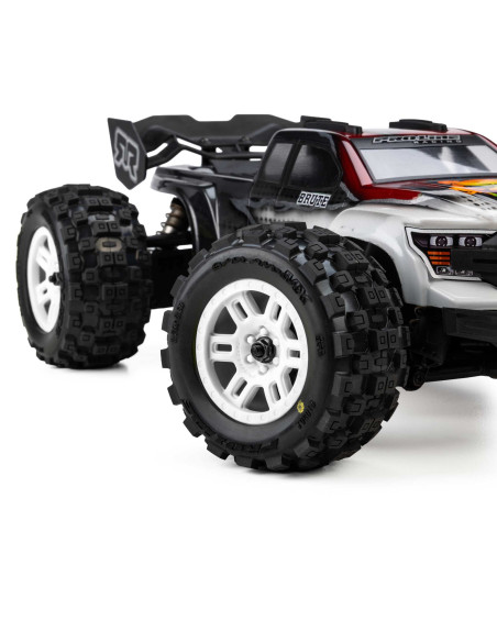 Pro-Line Racing 1-16 Badlands MX Front-Rear MT Tires Mounted 12mm White Split Six (2): ARRMA MINI KRATON