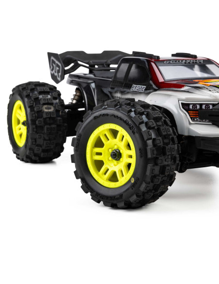Pro-Line Racing 1-16 Badlands MX Front-Rear MT Tires Mounted 12mm Yellow Split Six (2): ARRMA MINI KRATON