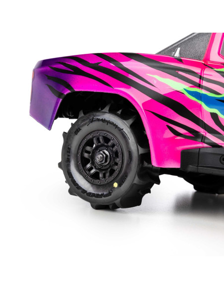 Pro-Line Racing 1-16 Dumont Front-Rear Paddle Tires Mounted 12mm Black Split Six (4): ARRMA MOJAVE GROM