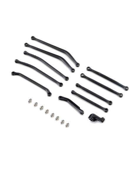 Axial 107mm Long Wheelbase Link Set  Servo Horn: SCX30 Toyota Tacoma