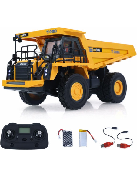 1:50 RC Road Dump Truck die-cast RTR