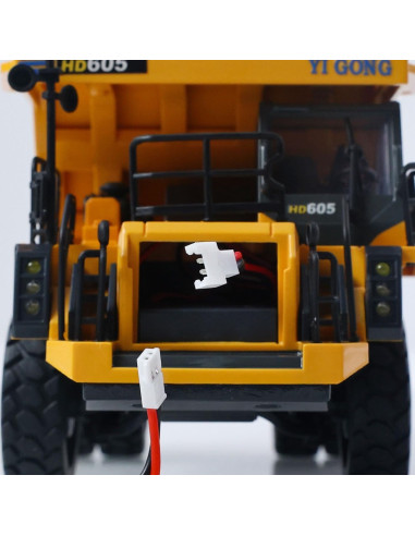 1:50 RC Road Dump Truck die-cast RTR
