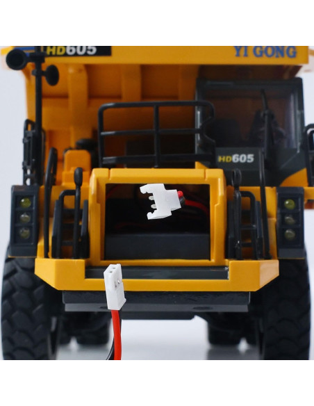 1:50 RC Road Dump Truck die-cast RTR