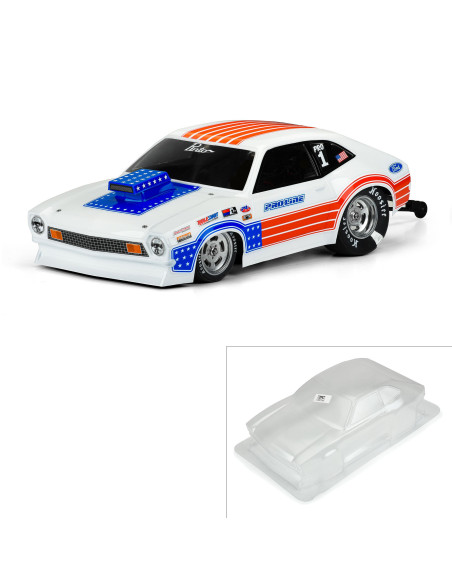 Pro-Line Racing 1-10 1972 Ford Pinto Clear Body (11.25" Wheelbase): Buggy Drag Car