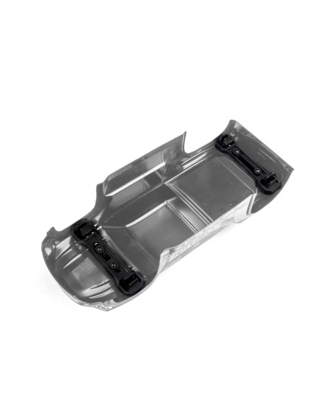 Pro-Line Racing 1-16 Pre-Cut Truck Body Tough Color Black: Traxxas Mini Maxx