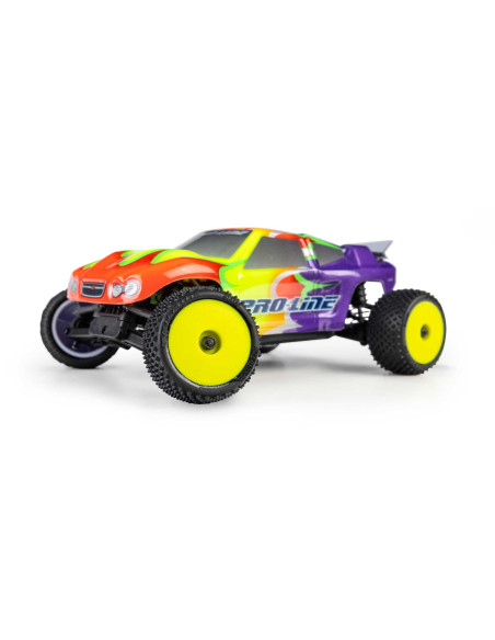 Pro-Line Racing 1-28 Prism Front-Rear Carpet Tires Mounted 7mm  Yellow (4): Losi Micro-T