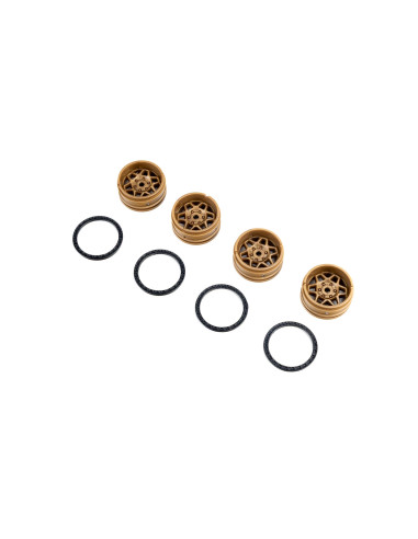 Pro-Line Racing 1-30 KMC Torx Wheels with...