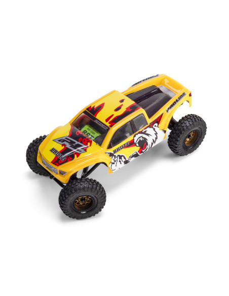 Pro-Line Racing 1-30 Pre-Cut Brute Body  Clear: Axial SCX30