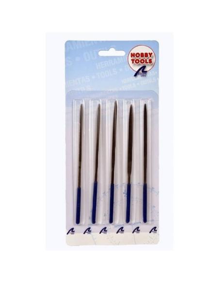 Set de 5 limas con mango ergonómico