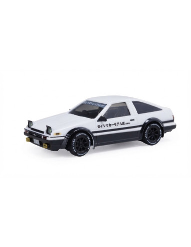 1:43 4WD Drift-Race Car AE86 TRUEND RTR - white