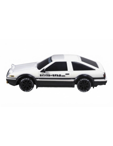 1:43 4WD Drift-Race Car AE86 TRUEND RTR - white