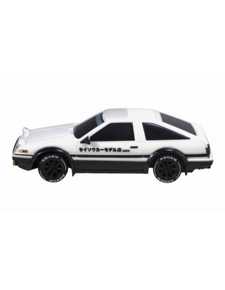 1:43 4WD Drift-Race Car AE86 TRUEND RTR - white