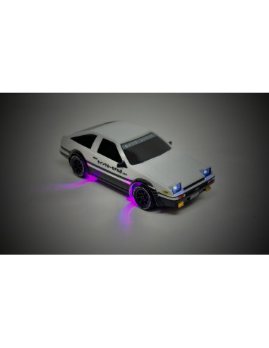 1:43 4WD Drift-Race Car AE86 TRUEND RTR - white