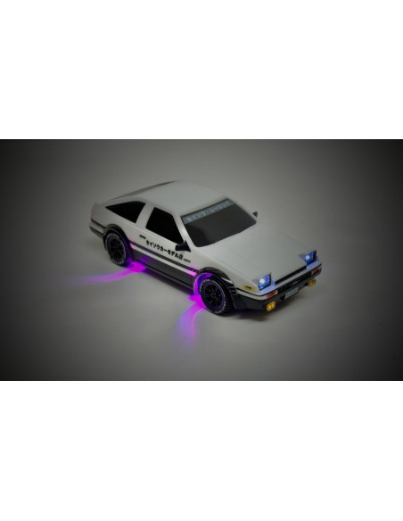 1:43 4WD Drift-Race Car AE86 TRUEND RTR - white