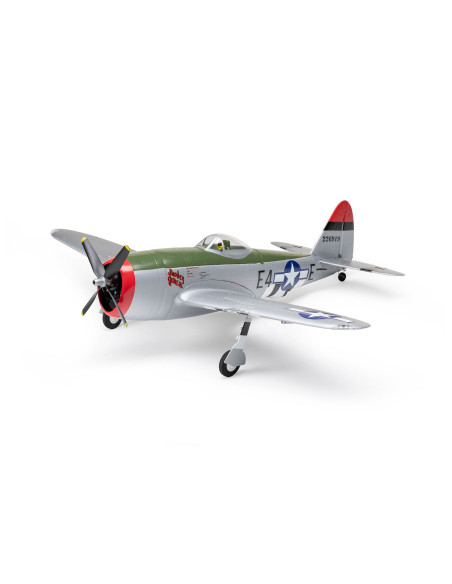 E-flite Micro P-47 Thunderbolt 625mm BNF Basic with AS3X+ and SAFE Select