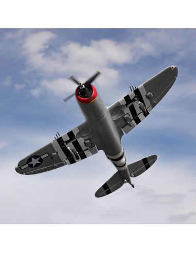 E-flite Micro P-47 Thunderbolt 625mm BNF Basic...