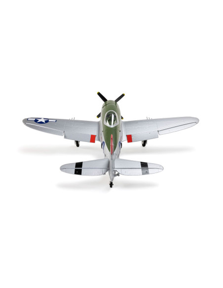 E-flite Micro P-47 Thunderbolt 625mm BNF Basic with AS3X+ and SAFE Select
