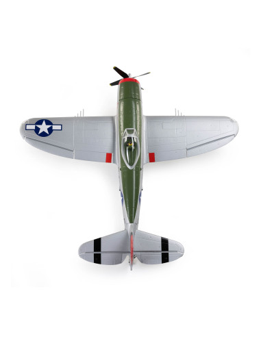E-flite Micro P-47 Thunderbolt 625mm BNF Basic...
