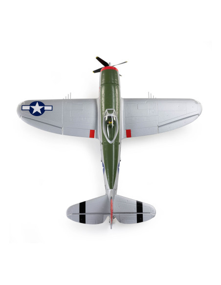 E-flite Micro P-47 Thunderbolt 625mm BNF Basic with AS3X+ and SAFE Select