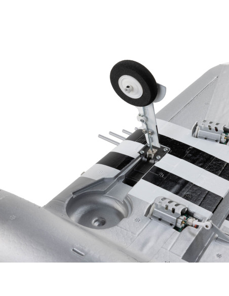 E-flite Micro P-47 Thunderbolt 625mm BNF Basic with AS3X+ and SAFE Select