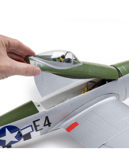 E-flite Micro P-47 Thunderbolt 625mm BNF Basic with AS3X+ and SAFE Select