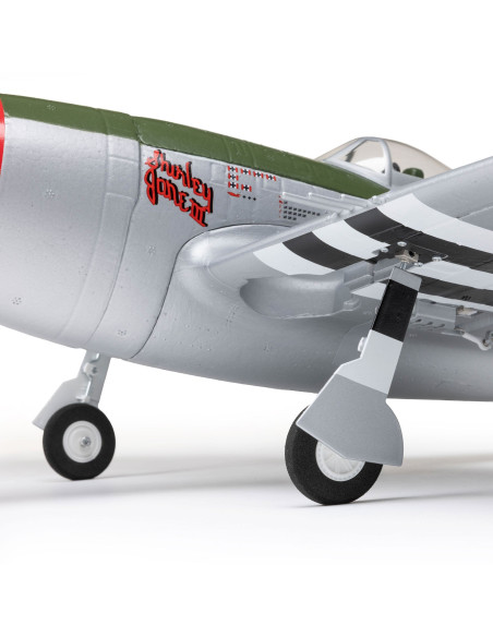 E-flite Micro P-47 Thunderbolt 625mm BNF Basic with AS3X+ and SAFE Select