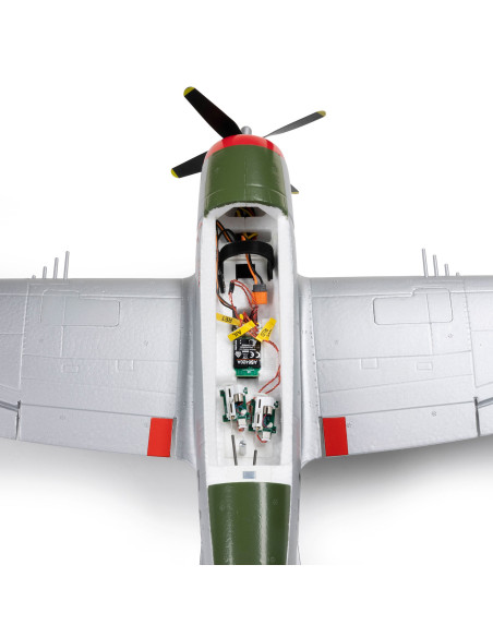 E-flite Micro P-47 Thunderbolt 625mm BNF Basic with AS3X+ and SAFE Select