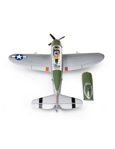 E-flite Micro P-47 Thunderbolt 625mm BNF Basic...