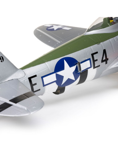 E-flite Micro P-47 Thunderbolt 625mm BNF Basic...