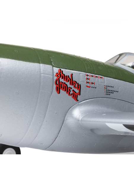 E-flite Micro P-47 Thunderbolt 625mm BNF Basic with AS3X+ and SAFE Select