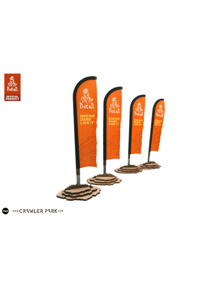 Dakar Flag 1/18 scale RC CRAWLER PARK