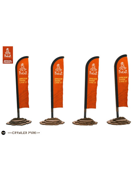 Dakar Flag 1/18 scale RC CRAWLER PARK